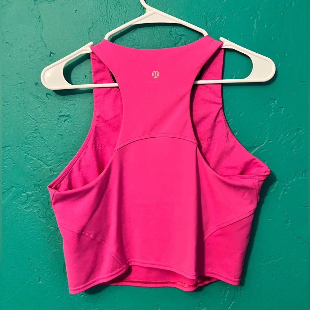 Lululemon Invigorate Wunder Train bra Sonic Pink 10